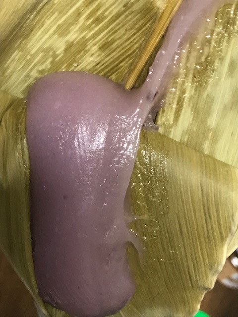 紫芋のムーチー